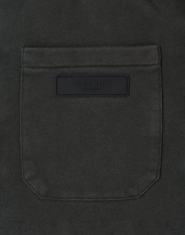 CRONOS BLACKLETTER Long Pants [V BLACK×BLACK]
