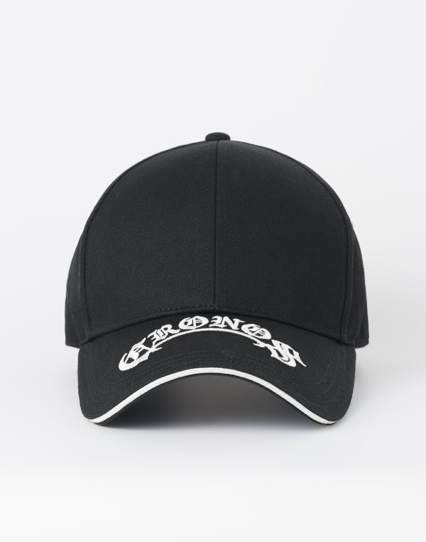 CRONOS BLACKLETTER  CAP【WHITE】