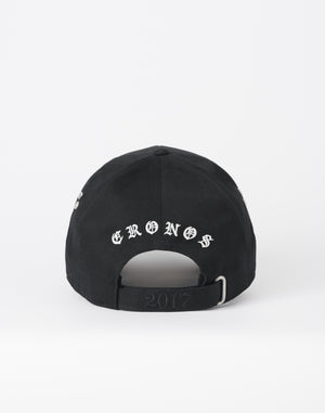 CRONOS BLACKLETTER  CAP【WHITE】