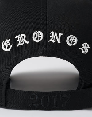 CRONOS BLACKLETTER  CAP【WHITE】