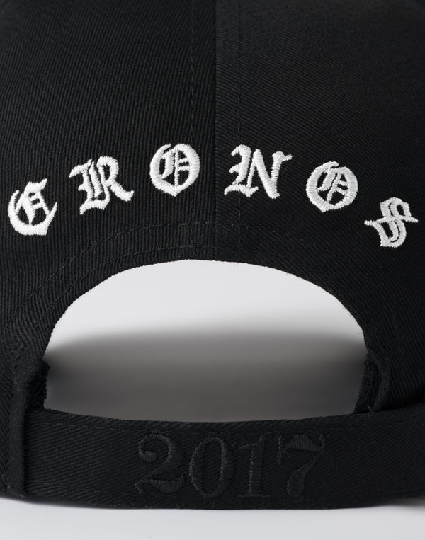 CRONOS BLACKLETTER  CAP【WHITE】