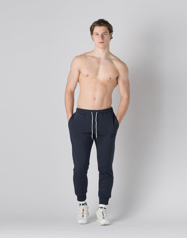 CRONOS Patchwork long pants [NAVY]