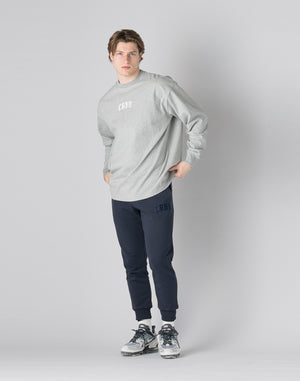 CRONOS Patchwork long pants [NAVY]