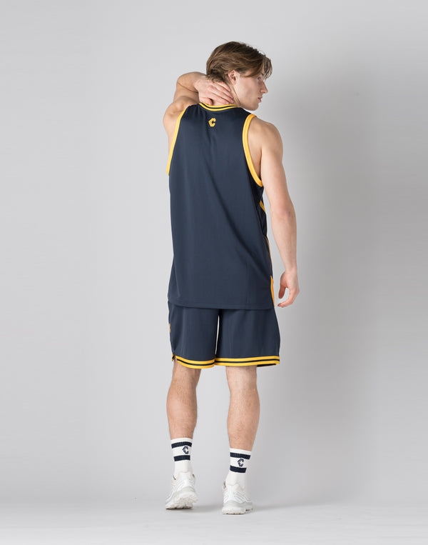 CRONOS 針孔網眼無袖【NAVY】