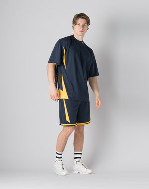 CRONOS 針孔網眼T卹 [NAVY]