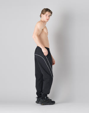 CRONOS  Piping design long pants【BLACK】