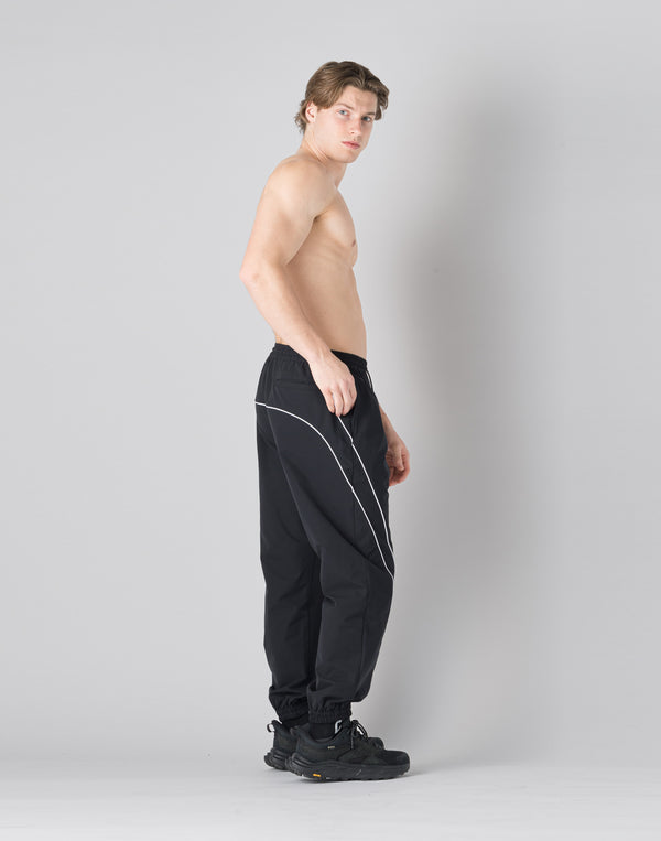 CRONOS  Piping design long pants【BLACK】