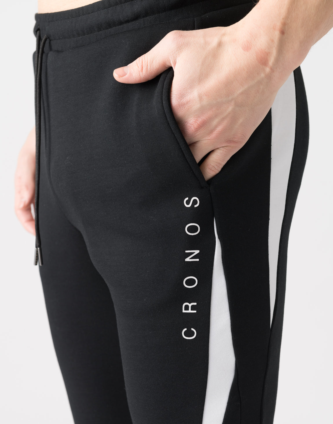 CRONOSレギンスパンツ(size：XL) CRONOS×FIGHTERS LONGPANTS【BLACK】