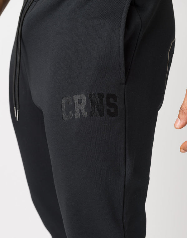 CRONOS Patchwork long pants	【M.GRAY】