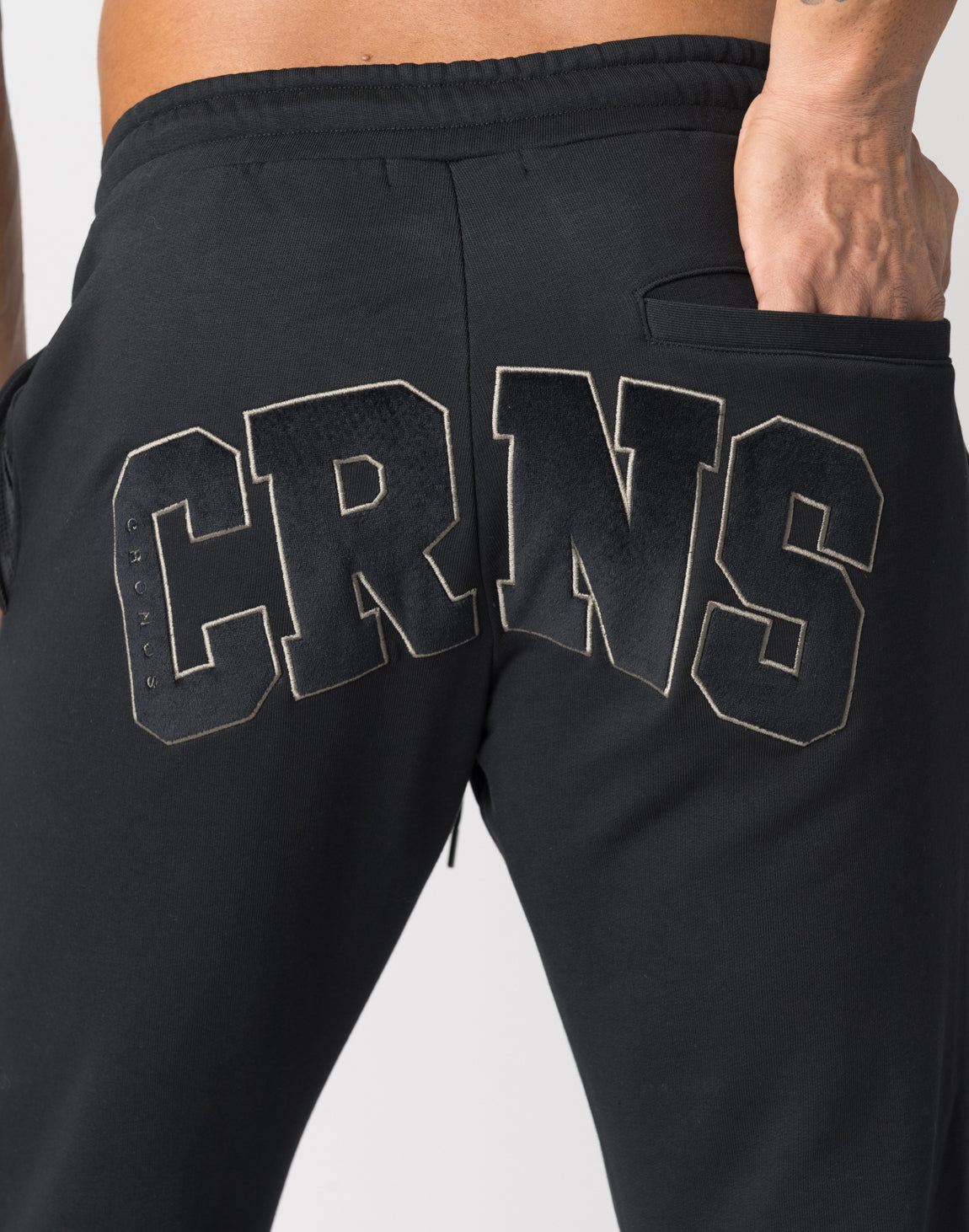 【新品】CRONOS Patchwork long sleeveT BLACK CRONOS Patchwork long sleeveT 【BLACK】