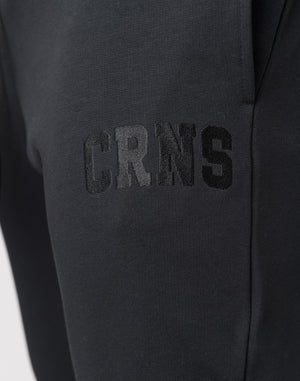 CRONOS 拼布長褲 [黑色]