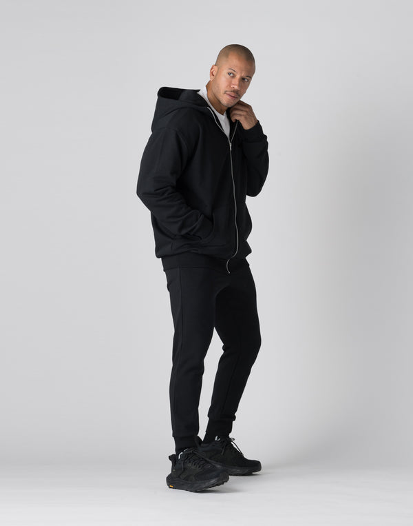 CRONOS Patchwork zip foodie【BLACK】
