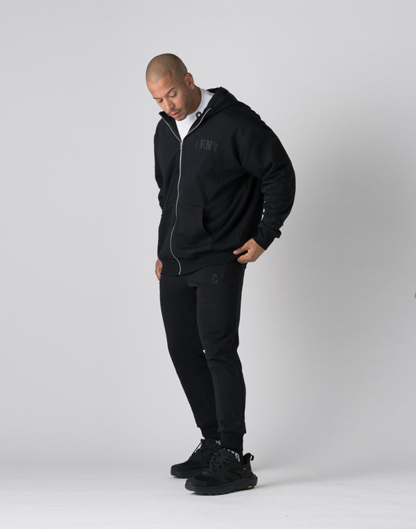 CRONOS Patchwork zip foodie【BLACK】