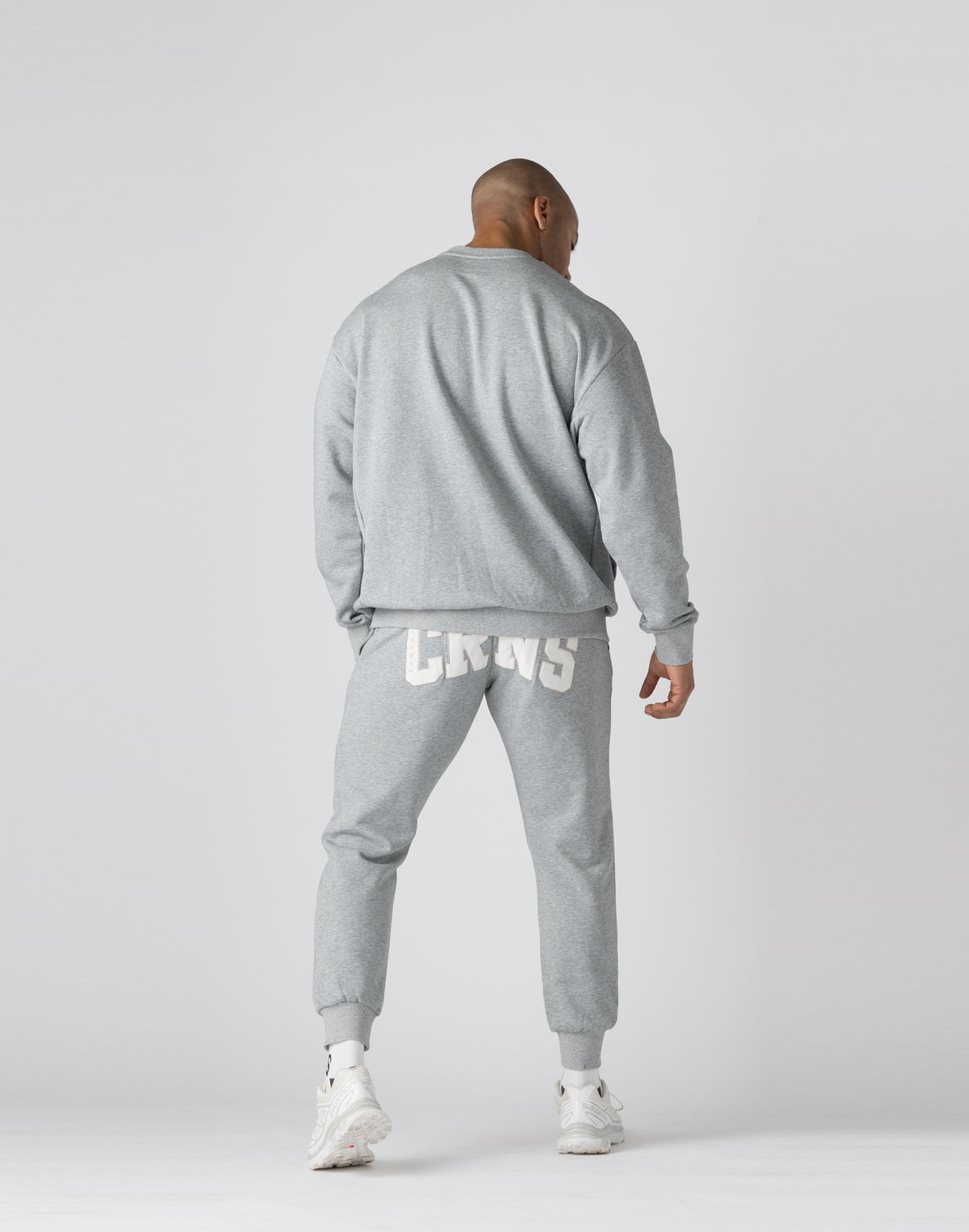 CRONOS クロノス グレー Ｍ CRONOS DOUBLE STRIPES LONGPANTS【M.GRAY】