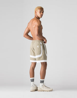 CRONOS Side Insert shorts【GREIGE】