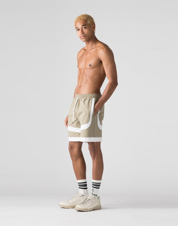 CRONOS Side Insert shorts【GREIGE】