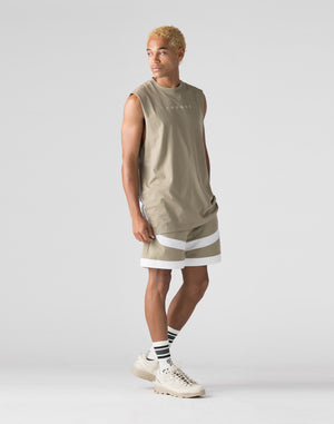 CRONOS Side Insert sleeveless	【GREIGE】
