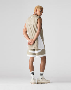 CRONOS Side Insert sleeveless	【GREIGE】