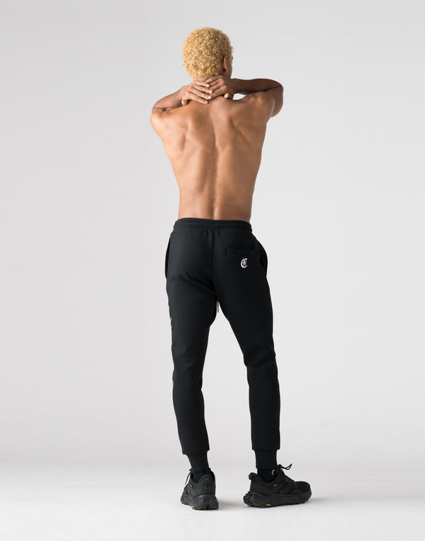 CRONOS Black Letter long pants【BLACK】