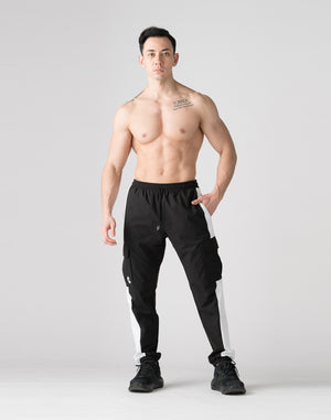 CRONOS Stretch cargo pants【BLACK】