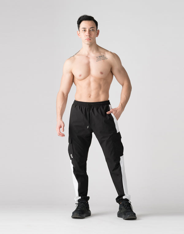 CRONOS Stretch cargo pants【BLACK】