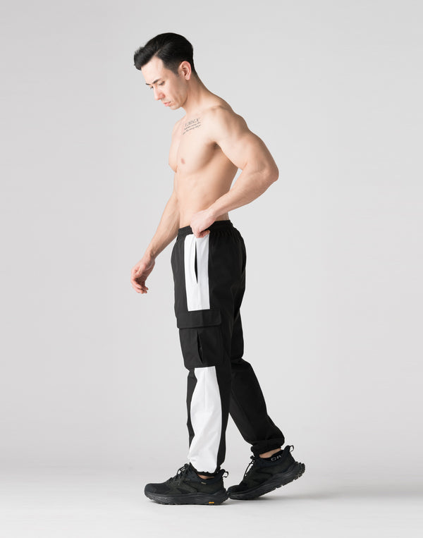 CRONOS Stretch cargo pants【BLACK】