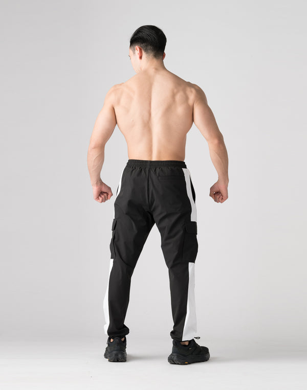 CRONOS Stretch cargo pants【BLACK】