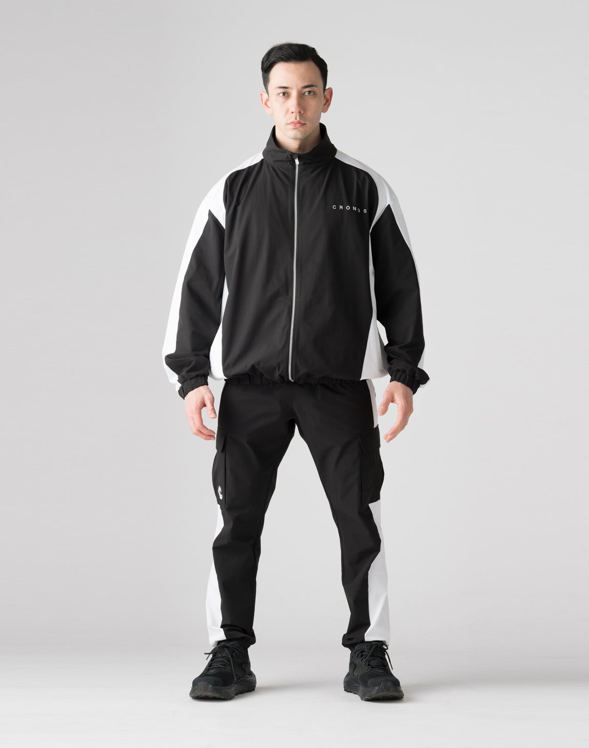 CRONOS クロノス ロゴプリント ジャージ メッシュ セットアップ CRONOS クロノス ロゴプリント ジャージ メッシュ セットアップ