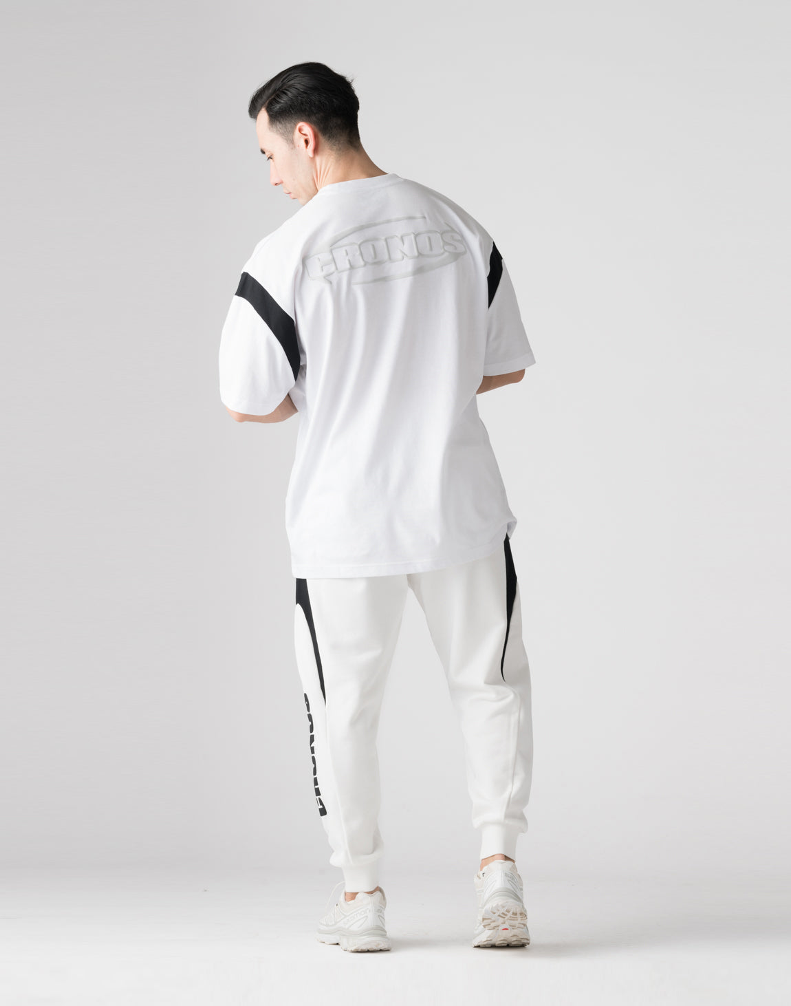 CRONOS Elliptical logoT-shirts【WHITE】 – クロノス CRONOS