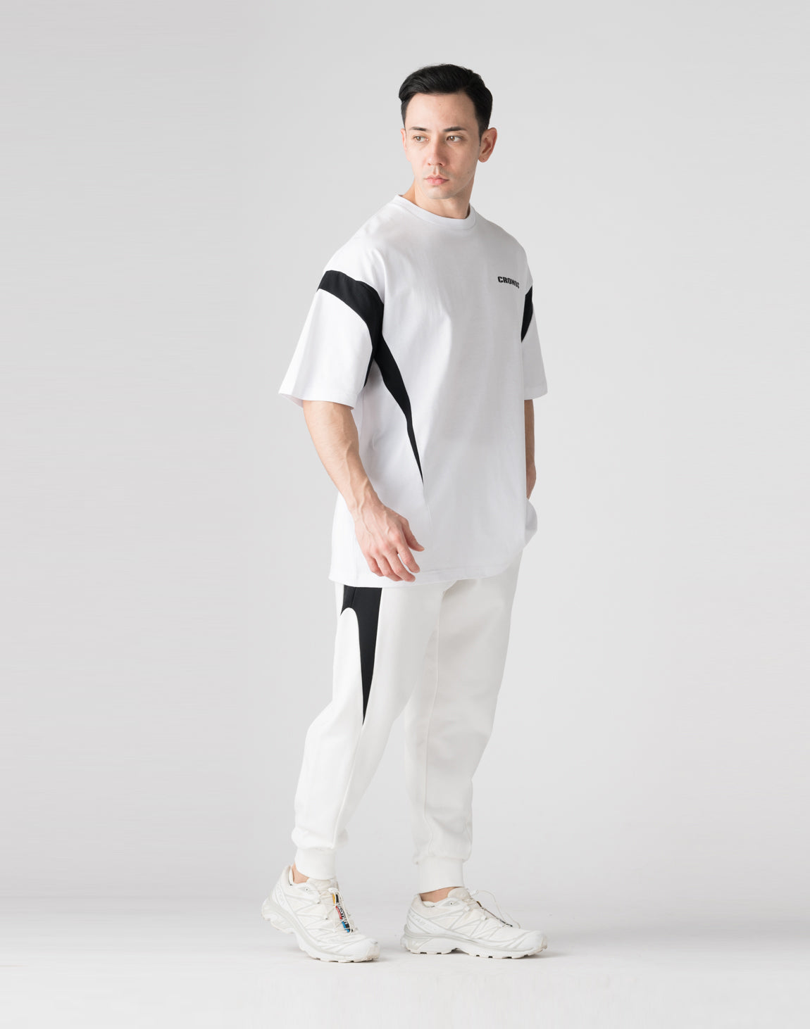 CRONOS Elliptical logoT-shirts【WHITE】 – クロノス CRONOS CRONOS Elliptical logoT-shirts【WHITE】 – クロノス CRONOS