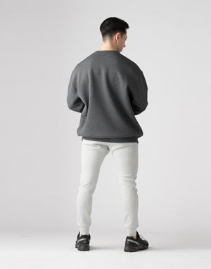 CRONOS Patchwork sweatshirt【M.C.GRAY】