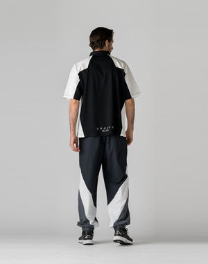 CRONOS BLACK 拼色polo衫【黑色】