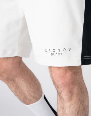 CRONOS BLACK 運動短褲 [白色]