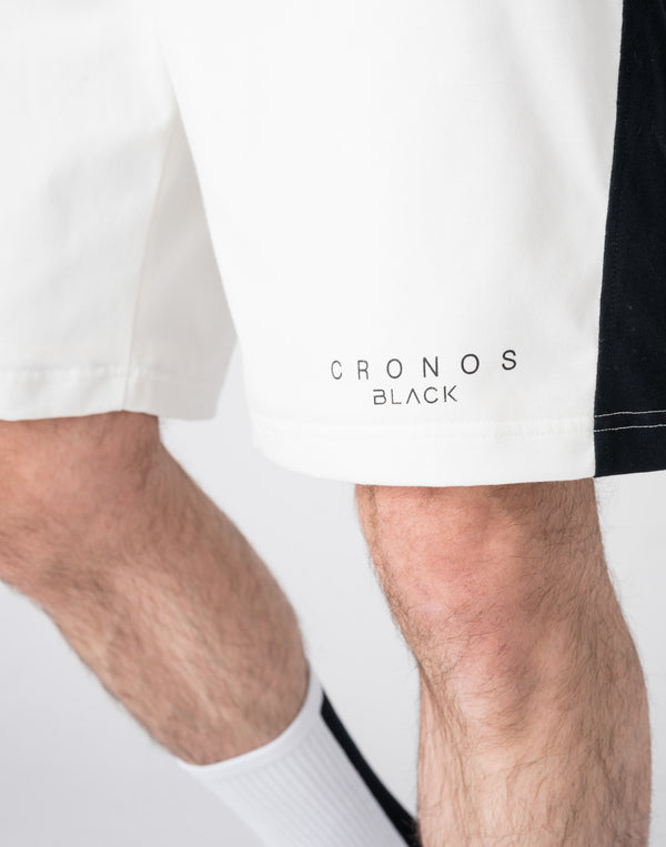 CRONOS BLACK 運動短褲 [白色]