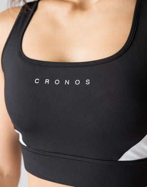 CRONOS WOMEN SWITCHED BRA【BLACK】