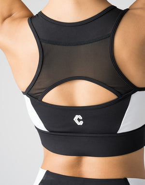 CRONOS WOMEN SWITCHED BRA【BLACK】