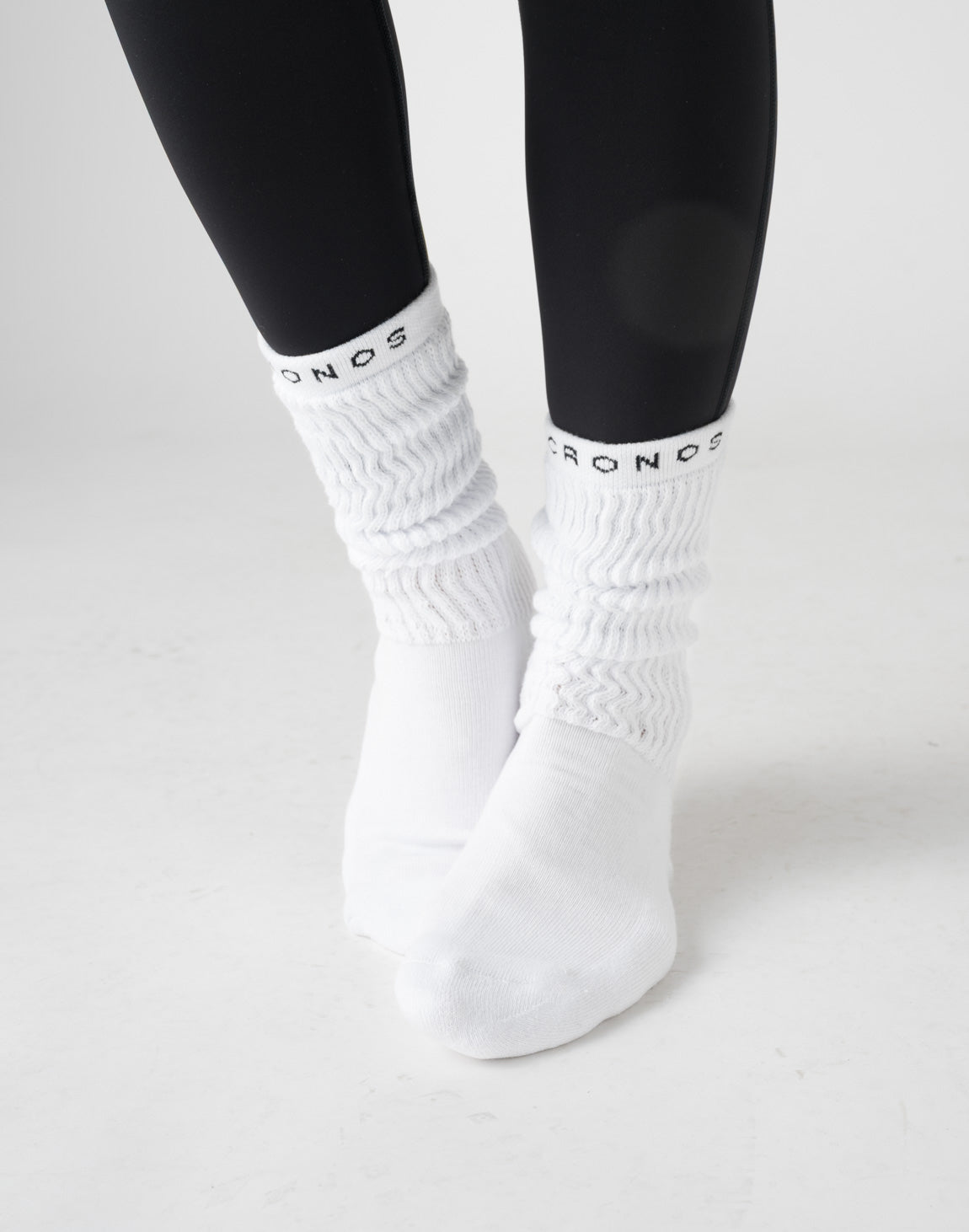 CRONOS LOGO SOCKS【WHITE】 – クロノス CRONOS Official Store