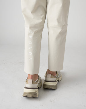 CRONOS WOMEN 2WAY STRETCH LONG PANTS【BLACK】