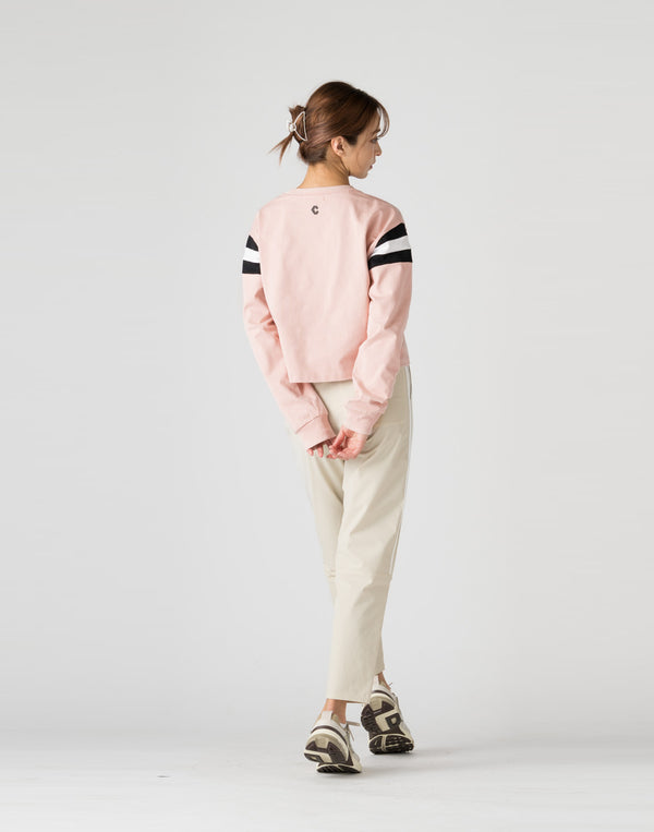 CRONOS WOMEN 2WAY STRETCH LONG PANTS【BEIGE】
