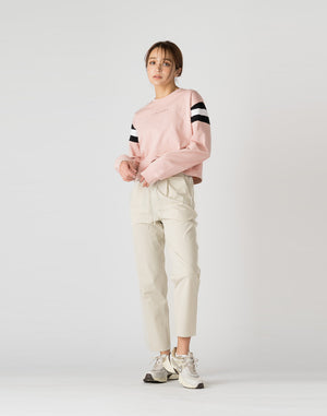 CRONOS WOMEN 2WAY STRETCH LONG PANTS【BEIGE】