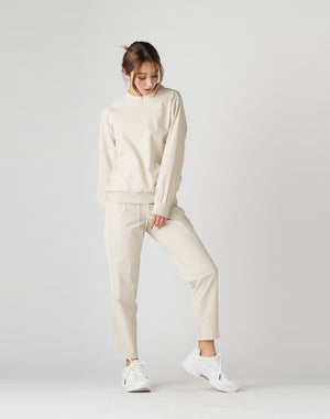 CRONOS WOMEN  NYLON PULLOVER【BEIGE】