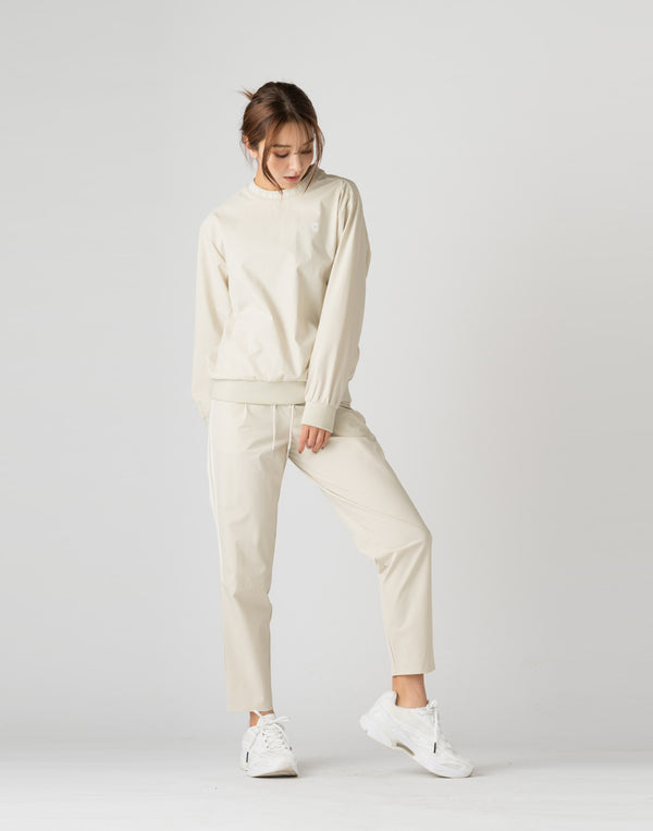 CRONOS WOMEN  NYLON PULLOVER【BEIGE】