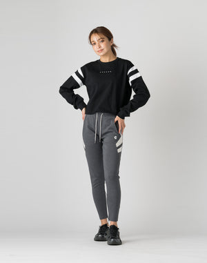 CRONOS WOMEN SWITCH LONG PANTS【GRAY】