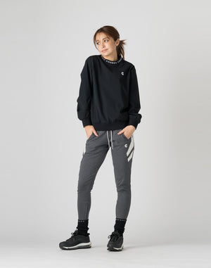 CRONOS WOMEN SWITCH LONG PANTS【GRAY】