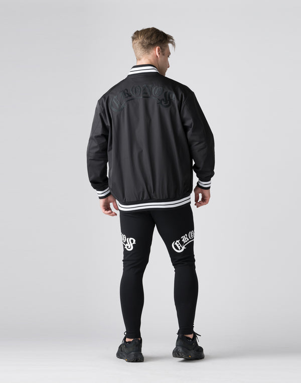 CRONOS Arch Black Letter Stadium Jumper【BLACK】