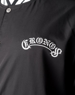 CRONOS Arch Black Letter Stadium Jumper【BLACK】