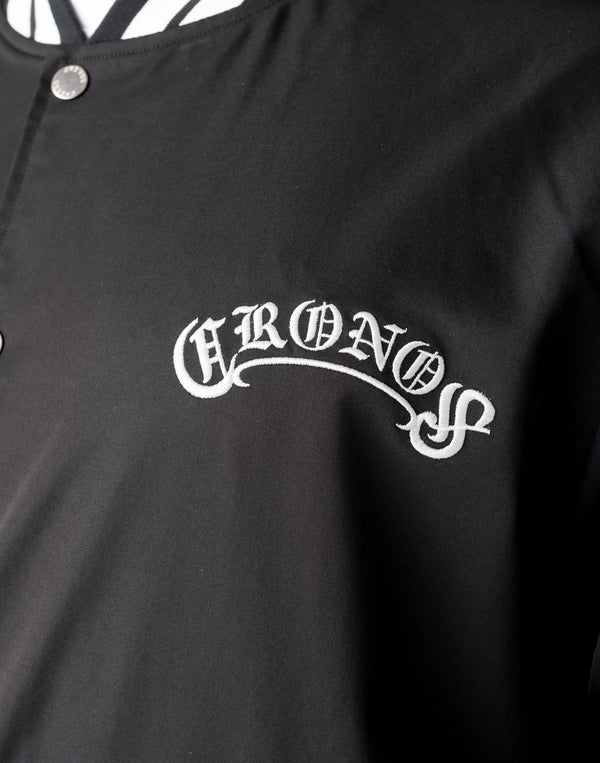 CRONOS Arch Black Letter Stadium Jumper【BLACK】