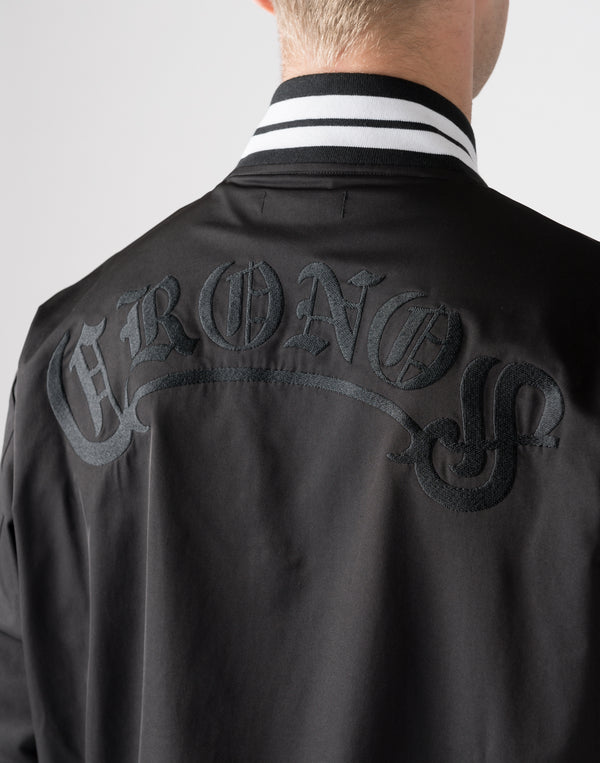 CRONOS Arch Black Letter Stadium Jumper【BLACK】