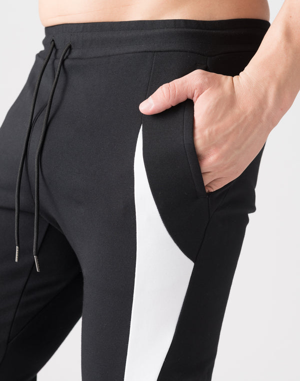 CRONOS Arrow-shaped Pattern skinny pants【GRAY】