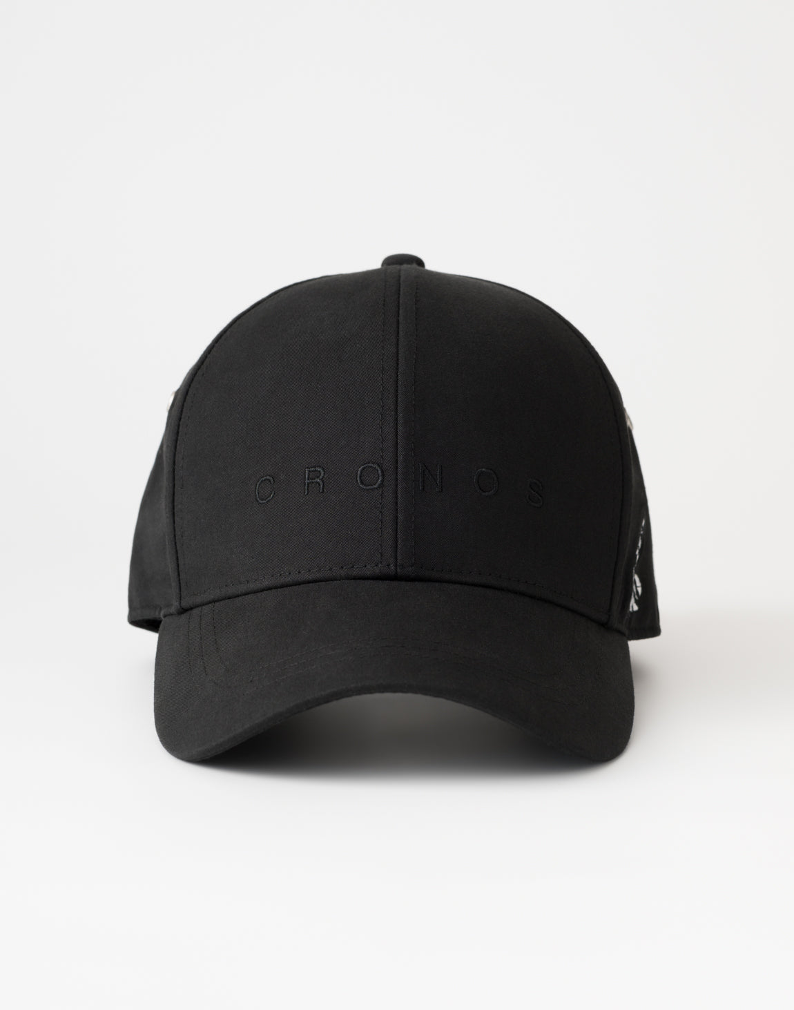 CRONOS Sleek logo twill CAP【BLACK】 – クロノス CRONOS